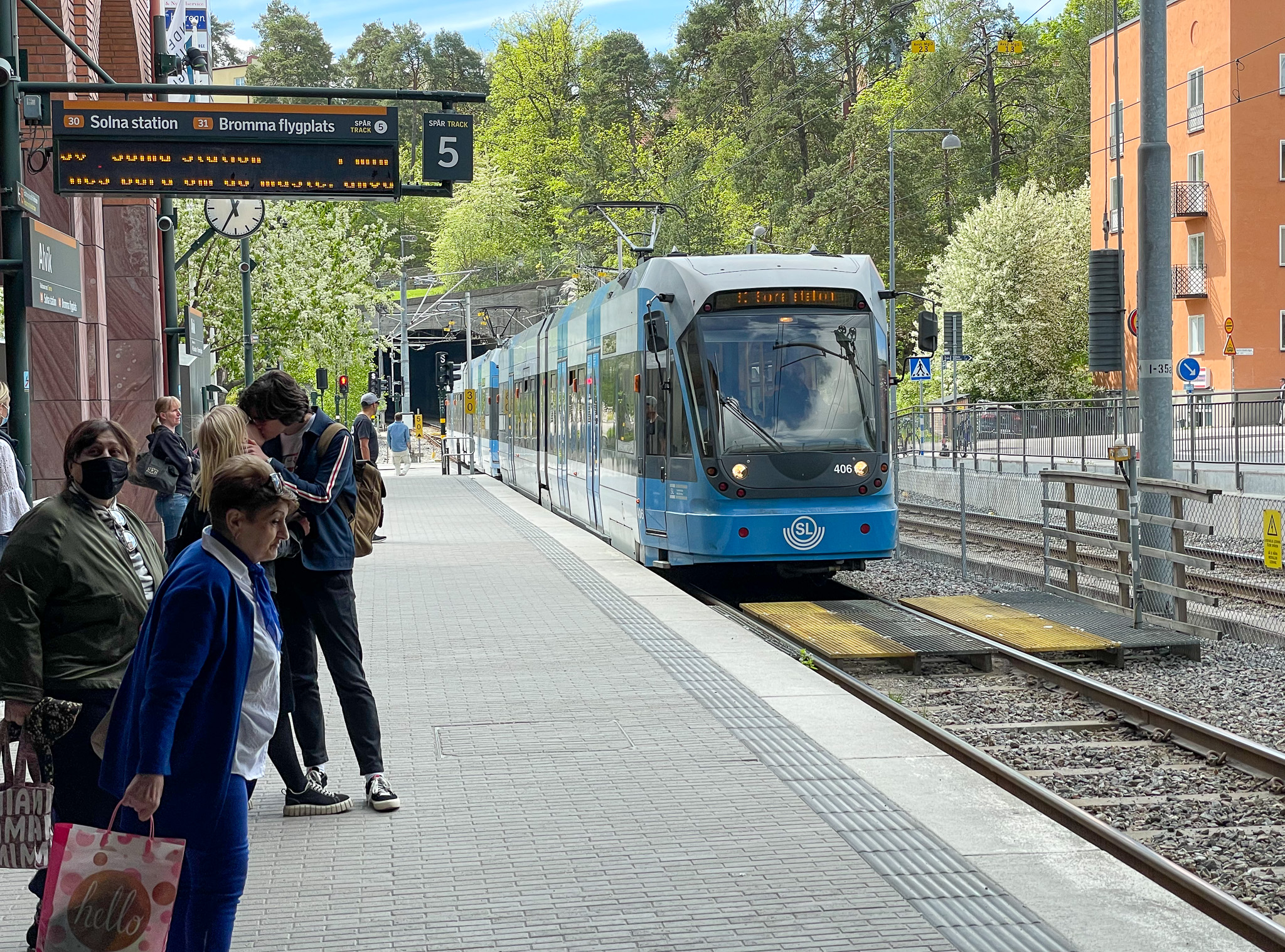 Tramway in Stockholm